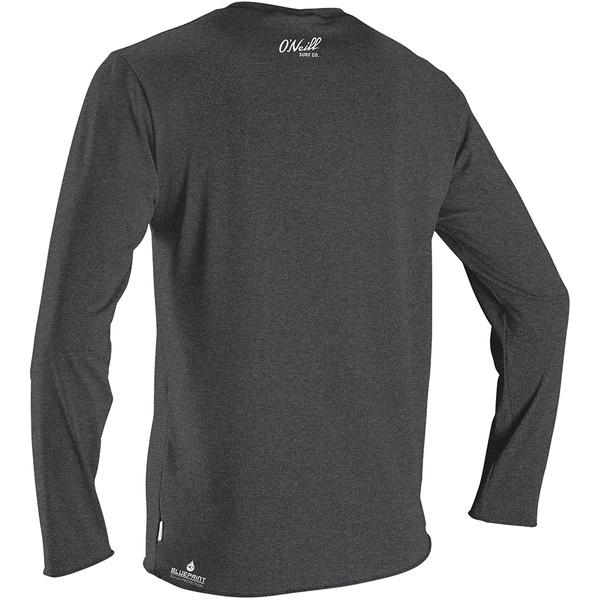 2024 O'Neill Mens Blueprint Long Sleeve Sun Shirt 5451SB - Smoke